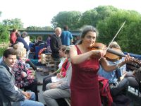 Intrattenimento musicale per una breve gita in barca sul fiume Tamigi, Oxford