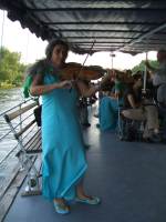 Music entertainment for a boat cruise party on river Thames, Oxford