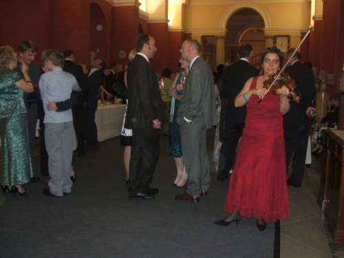 Classical music entertainment - Reception at Ashmolean Museum, Oxford