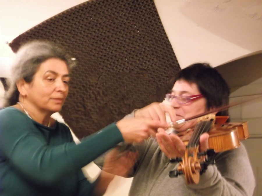 Prima lezione di violino col Nuovo Approccio Havas