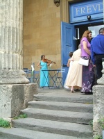 Classical music entertainment for a reception in Oxford