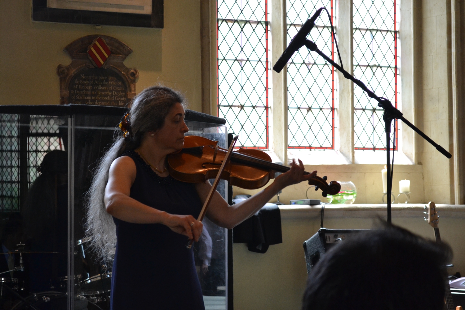 The viola is a wonderful instrument for your wedding music. Here I am playing at a wedding ceremony in a Church in Oxford